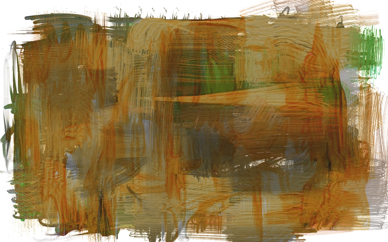 Painted study — textured surface