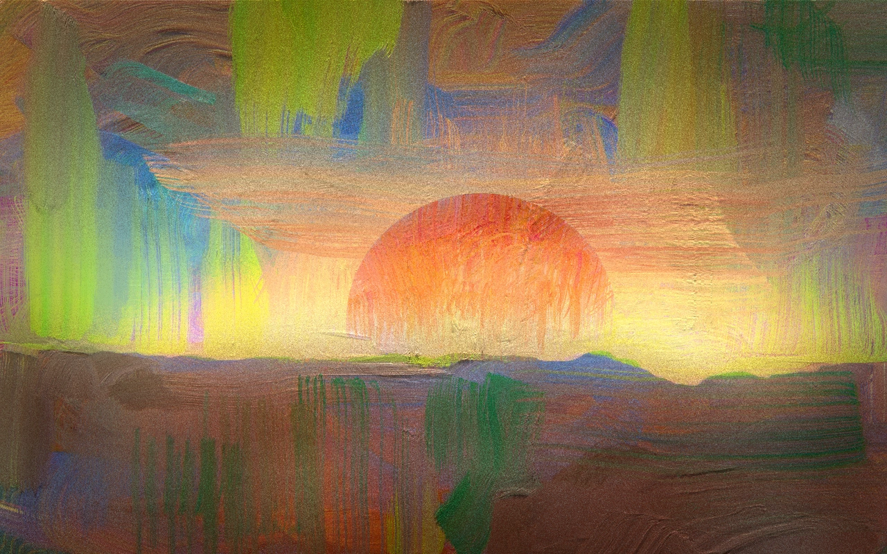 Painted study